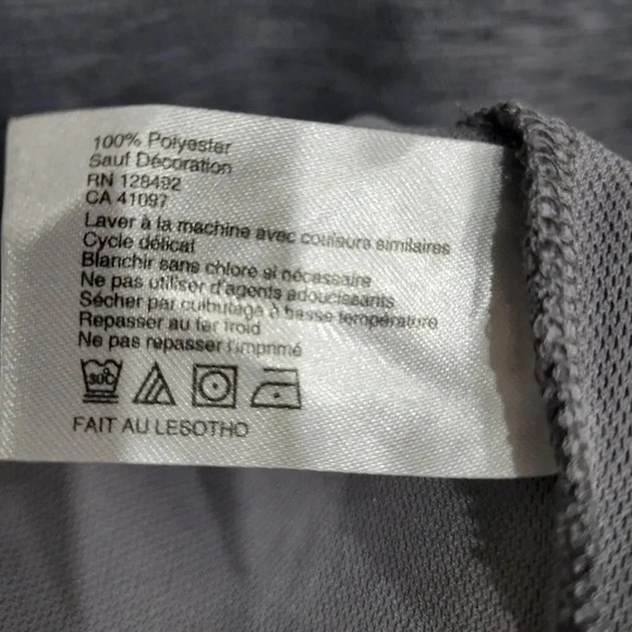 Greg Norman Play Dry 1/4 Zip Pullover Heather Gray Medium - Picture 6 of 6